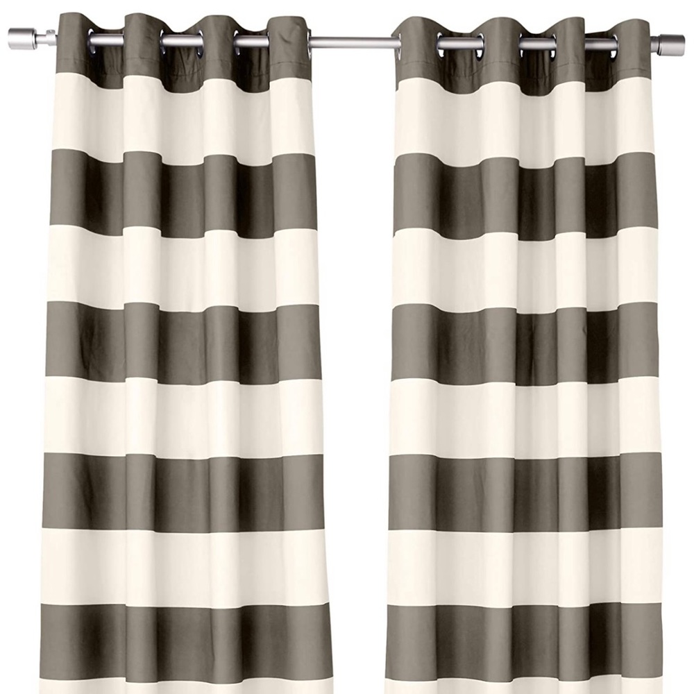 AmazonBasics Blackout Curtains 4 panels - 52 x 84